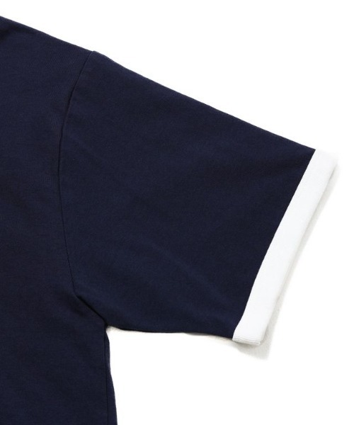 FRUIT OF THE LOOM（フルーツオブザルーム）の「FTL x KELLOGGS RINGER T-SHIRT3 / ケロッグ コラボ 半袖リンガーTシャツ コーンフレイクデザイン（Tシャツ/カットソー・メンズ・ネイビー・M/S/L）」の6枚目の写真