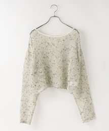 LOWRYS FARM | ネップメッシュプルオーバーＬＳ 657820(その他トップス)