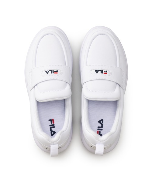 FILA(フィラ)の「SUPER BUBBLE LOAFER / スパーバブルローファー / 厚底スニーカー(スニーカー・レディース・ホワイト・23.5cm/23.0cm/24.0cm/24.5㎝/25.0cm/25.5cm/26.0cm)」の2枚目の写真