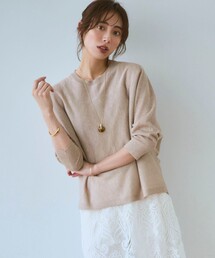 シャイニーシアー ドルマン ニット