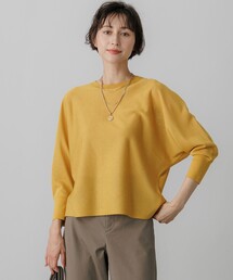 シャイニーシアー ドルマン ニット