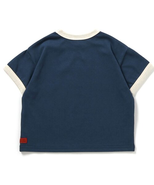 BREEZE（ブリーズ）の「【リンク】オジカソースTシャツ(子ども)（Tシャツ/カットソー・キッズ・オフホワイト/ネイビー・100/110/120/130/140）」の4枚目の写真