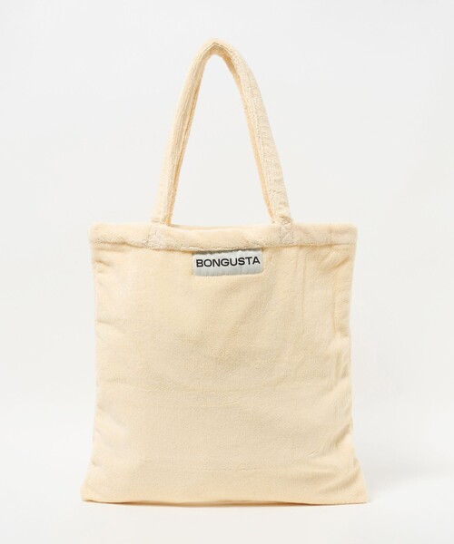 BONGUSTA(ボングスタ)の「<BONGUSTA> TOTE(トートバッグ・レディース・オフホワイト/ブラウン系/ピンク/ケリーグリーン/ベージュ/その他1・FREE)」の2枚目の写真