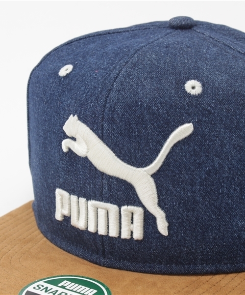 PUMA（プーマ）の「PUMA スエードキャップ（キャップ・メンズ・ブラック/ネイビー・フリー）」の7枚目の写真