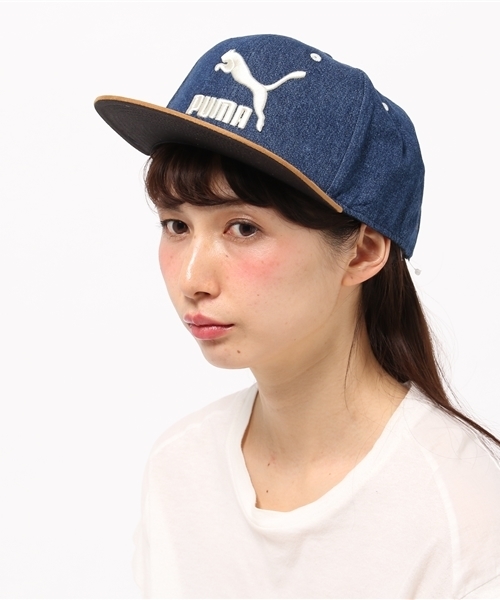 PUMA（プーマ）の「PUMA スエードキャップ（キャップ・メンズ・ブラック/ネイビー・フリー）」の3枚目の写真