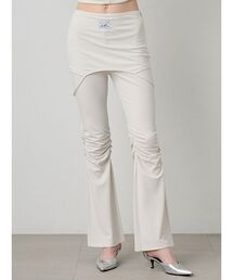 SORIN | Print Gathered Layered Pants/プリント ギャザーレイヤードパンツ(その他パンツ)