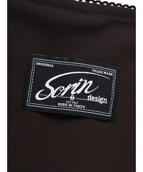 SORIN(ソリン )の「Print Gathered Layered Pants/プリント ギャザーレイヤードパンツ(その他パンツ・レディース・ダークブラウン/オフホワイト・38/36)」の13枚目の写真
