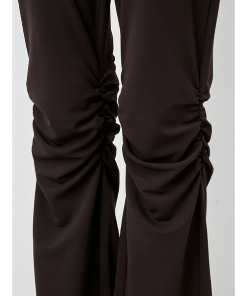 SORIN(ソリン )の「Print Gathered Layered Pants/プリント ギャザーレイヤードパンツ(その他パンツ・レディース・ダークブラウン/オフホワイト・38/36)」の17枚目の写真