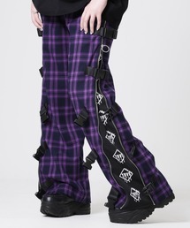 TRAVAS TOKYO（トラバス トウキョウ）の「『TRAVAS TOKYO/トラバス トーキョー』ベルト付きサイドZIPチェックパンツ（その他パンツ）」