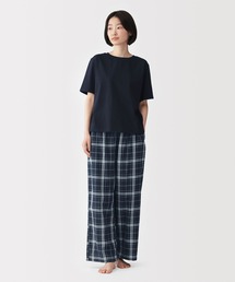 無印良品（ムジルシリョウヒン）の「婦人　二重ガーゼ　半袖ルームウェアセット（ルームウェア/パジャマ）」