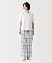 無印良品（ムジルシリョウヒン）の「婦人　二重ガーゼ　半袖ルームウェアセット（ルームウェア/パジャマ）」