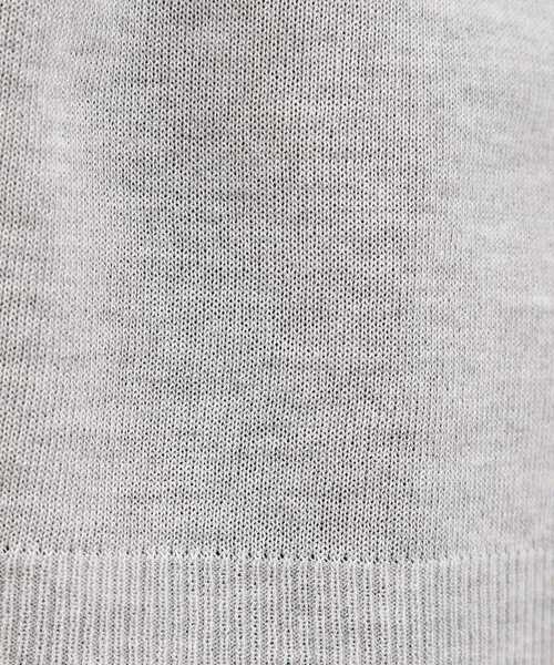 grove（グローブ）の「【接触冷感／UVカットetc】ベーシックロングカーディガン（カーディガン/ボレロ・レディース・ライトグレー/ブラック/ナチュラル・02/00/04/05）」の7枚目の写真