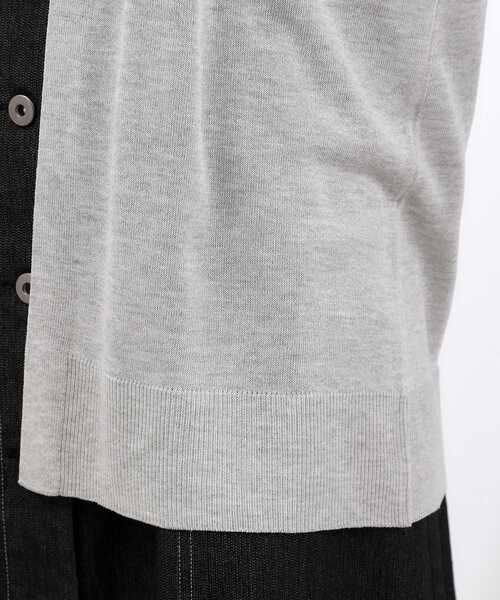 grove（グローブ）の「【接触冷感／UVカットetc】ベーシックロングカーディガン（カーディガン/ボレロ・レディース・ライトグレー/ブラック/ナチュラル・02/00/04/05）」の21枚目の写真