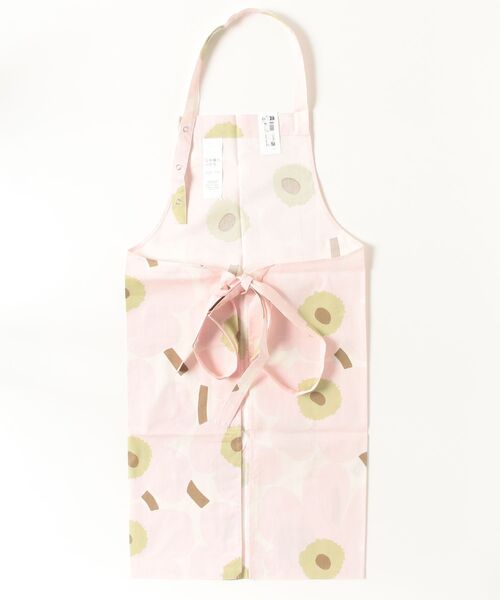 marimekko（マリメッコ）の「Pieni Unikko / Apron（エプロン・レディース・ライトピンク・FREE）」の5枚目の写真