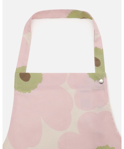 marimekko（マリメッコ）の「Pieni Unikko / Apron（エプロン・レディース・ライトピンク・FREE）」の2枚目の写真