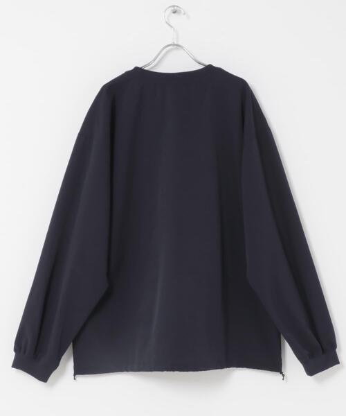 EKAL（エカル）の「DOT AIR LONG-SLEEVE PULLOVER（Tシャツ/カットソー・メンズ・ネイビー/ブラック・MEDIUM/LARGE）」の14枚目の写真