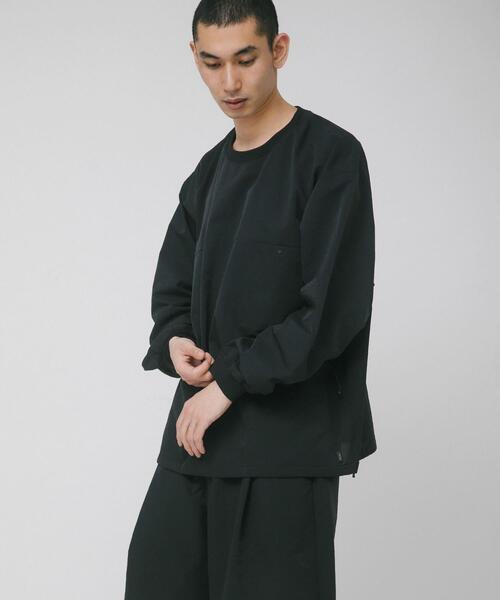 EKAL（エカル）の「DOT AIR LONG-SLEEVE PULLOVER（Tシャツ/カットソー・メンズ・ネイビー/ブラック・MEDIUM/LARGE）」の20枚目の写真
