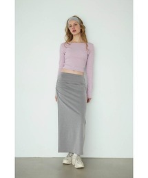 ALEXIA STAM | Side Zip Skirt / ファスナースリットスカート(スカート)