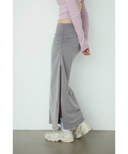 ALEXIA STAM(アリシアスタン)の「Side Zip Skirt / ファスナースリットスカート(スカート・レディース・グレー/ブラック・M/S/L)」の11枚目の写真