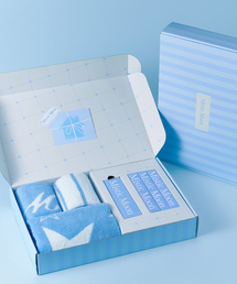 MISTIC MOON（ミスティック・ムーン）の「[ギフトパッケージ] ブルーバスルームセット（バス/トイレグッズ）」