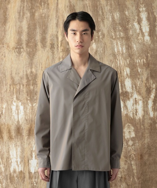 HARE(ハレ)の「【NARRIL】W-Lapel Shirt(シャツ/ブラウス・メンズ・グレー/ブラック・SMALL/MEDIUM)」の21枚目の写真