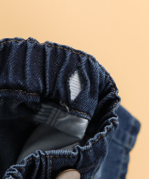 BRANSHES（ブランシェス）の「【WEB限定】クラッシュデニムハーフパンツ（その他パンツ・キッズ・ネイビー・100/130/110/90/140/120/150）」の8枚目の写真