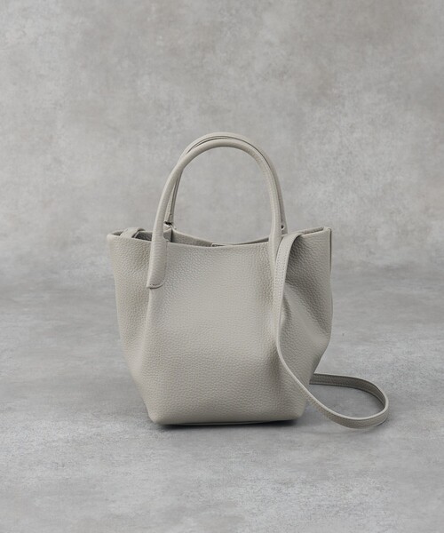 collex(コレックス)の「2WAY バケットトートバッグ タックハンドル&ショルダー(ショルダーバッグ・レディース・ライトグレー/イエロー/ブラック・フリー)」の11枚目の写真