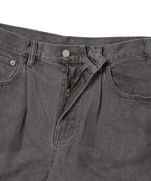 thisisneverthat(ディスイズネバーザット)の「Loose Denim Short(デニムパンツ・メンズ・グレー/ブラック/ブルー系その他/ダークグレー・L/M/S/XL)」の8枚目の写真