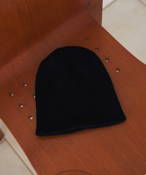 anuke(アンヌーク)の「anuke Knit Beanie ニットビーニー/62621001(ニットキャップ/ビーニー・レディース・ピンク/チャコールグレー/ブラック・ONE SIZE)」の8枚目の写真