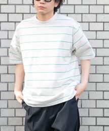 FORK&SPOON | FORK&SPOON　プレーティングボーダーショートスリーブTシャツ(Tシャツ/カットソー)