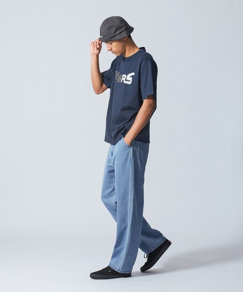 SILAS(サイラス)の「WORK PANTS(デニムパンツ・メンズ・ライトブルー/インディゴブルー・M/L)」の12枚目の写真