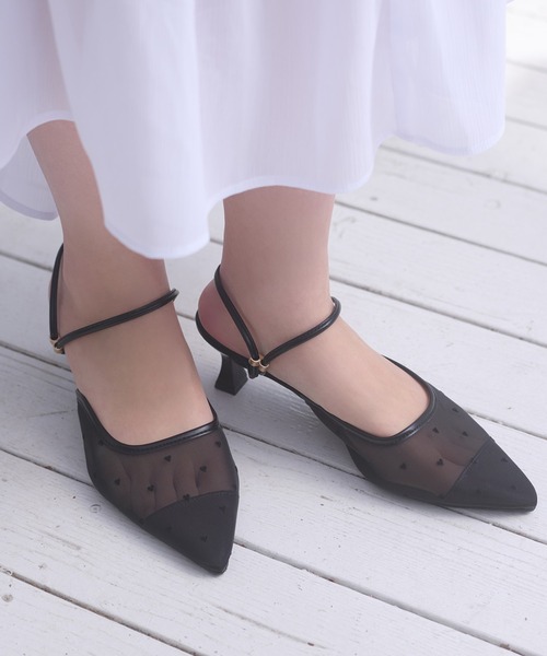 Ambre Neige(アンブルネージュ)の「2way assortment pumps / 2WAYアソートパンプス(パンプス・レディース・ブラック/その他/アイボリー・LARGE/MEDIUM)」の3枚目の写真