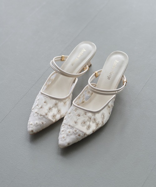 Ambre Neige(アンブルネージュ)の「2way assortment pumps / 2WAYアソートパンプス(パンプス・レディース・ブラック/その他/アイボリー・LARGE/MEDIUM)」の15枚目の写真