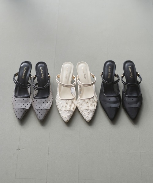 Ambre Neige(アンブルネージュ)の「2way assortment pumps / 2WAYアソートパンプス(パンプス・レディース・ブラック/その他/アイボリー・LARGE/MEDIUM)」の21枚目の写真