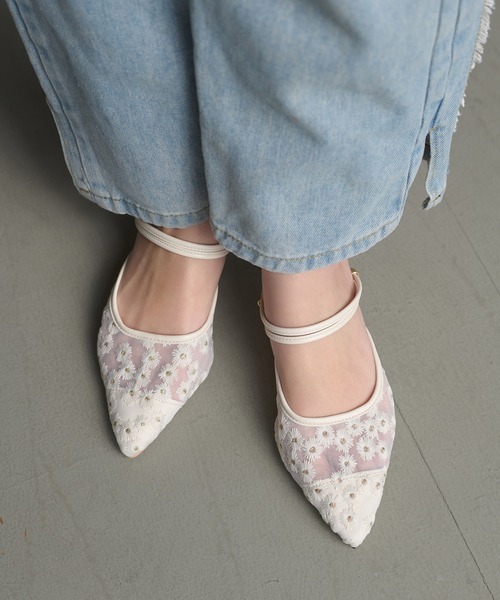 Ambre Neige(アンブルネージュ)の「2way assortment pumps / 2WAYアソートパンプス(パンプス・レディース・ブラック/その他/アイボリー・LARGE/MEDIUM)」の4枚目の写真