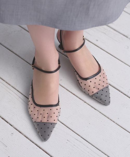 Ambre Neige(アンブルネージュ)の「2way assortment pumps / 2WAYアソートパンプス(パンプス・レディース・ブラック/その他/アイボリー・LARGE/MEDIUM)」の9枚目の写真