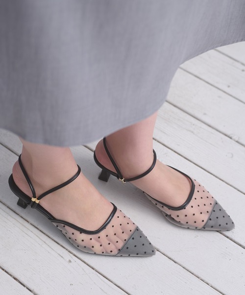 Ambre Neige(アンブルネージュ)の「2way assortment pumps / 2WAYアソートパンプス(パンプス・レディース・ブラック/その他/アイボリー・LARGE/MEDIUM)」の10枚目の写真