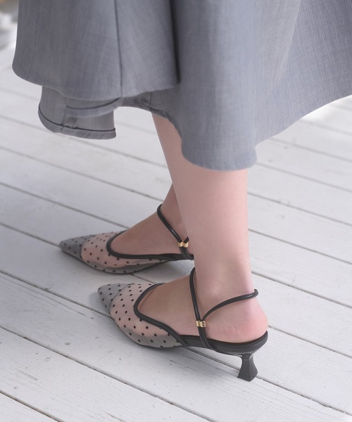 Ambre Neige(アンブルネージュ)の「2way assortment pumps / 2WAYアソートパンプス(パンプス・レディース・ブラック/その他/アイボリー・LARGE/MEDIUM)」の12枚目の写真