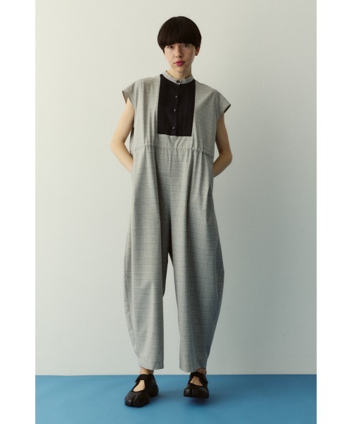 HeRIN.CYE(ヘリンドットサイ)の「Cocoon all in one コクーンオールインワン(つなぎ/オールインワン・レディース・ネイビー/ベージュ/グレー系その他・38/36)」の16枚目の写真