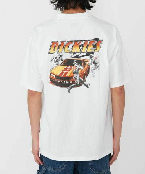 Dickies(ディッキーズ)の「Dickies/ディッキーズ ナッシュポートTシャツ 半袖/バックプリントTシャツ(Tシャツ/カットソー・メンズ・ホワイト・MEDIUM/LARGE/X-LARGE/SMALL)」の6枚目の写真