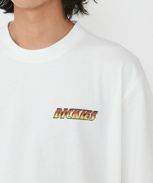 Dickies(ディッキーズ)の「Dickies/ディッキーズ ナッシュポートTシャツ 半袖/バックプリントTシャツ(Tシャツ/カットソー・メンズ・ホワイト・MEDIUM/LARGE/X-LARGE/SMALL)」の8枚目の写真