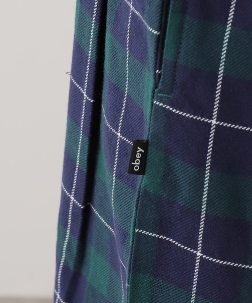 OBEY（オベイ）の「【OBEY / オベイ】 SHELLY PLAID PLEATED SKIRT（スカート・レディース・グリーン系その他・X-SMALL/SMALL）」の7枚目の写真