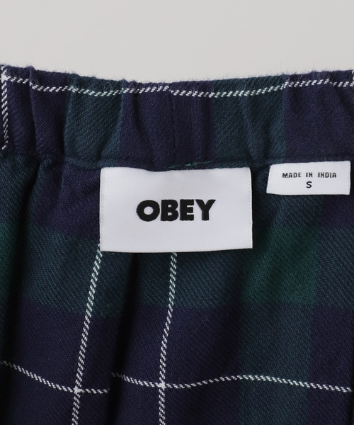 OBEY（オベイ）の「【OBEY / オベイ】 SHELLY PLAID PLEATED SKIRT（スカート・レディース・グリーン系その他・X-SMALL/SMALL）」の10枚目の写真