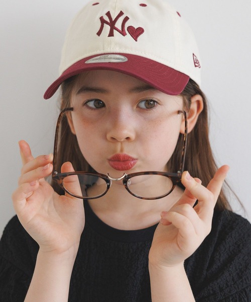 BAYFLOW（ベイフロー）の「[UVカット]ラウンドダテメガネ(KIDS)（メガネ・キッズ・ブラウン/ブラック・FREE）」の14枚目の写真