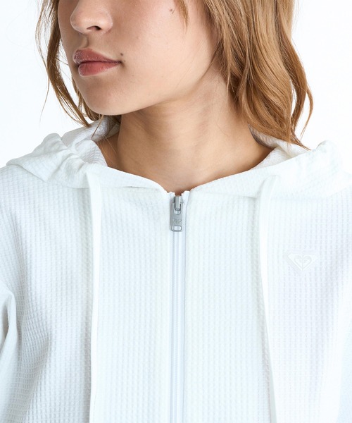 ROXY（ロキシー）の「ROXY/ロキシー レディース パーカー 水陸両用 RLY261030 UT（パーカー・レディース・ブラック/ホワイト/グリーン・M）」の10枚目の写真