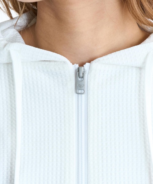 ROXY（ロキシー）の「ROXY/ロキシー レディース パーカー 水陸両用 RLY261030 UT（パーカー・レディース・ブラック/ホワイト/グリーン・M）」の11枚目の写真