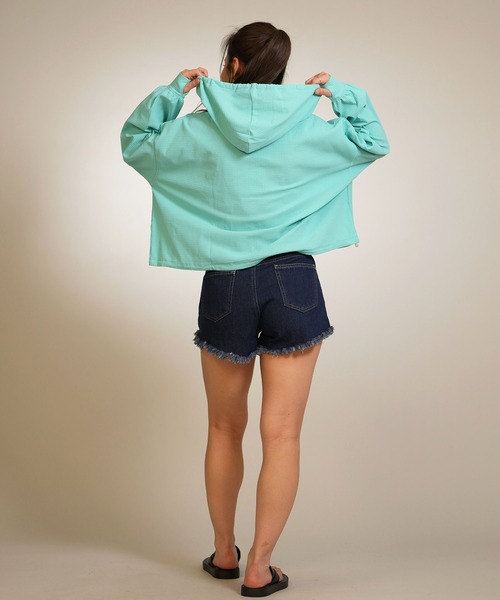 ROXY(ロキシー)の「ROXY/ロキシー レディース パーカー 水陸両用 RLY261030 UT(パーカー・レディース・ブラック/ホワイト/グリーン/グレー・M/L)」の19枚目の写真