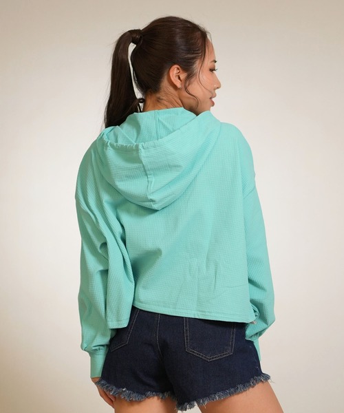 ROXY(ロキシー)の「ROXY/ロキシー レディース パーカー 水陸両用 RLY261030 UT(パーカー・レディース・ブラック/ホワイト/グリーン/グレー・M/L)」の16枚目の写真