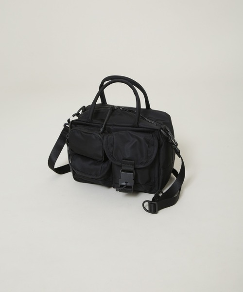 BAICYCLON by Bagjack(バイシクロン バイ バグジャック)の「BAICYCLON by Bagjack/MULTH POCKET 2WAY BAG(ショルダーバッグ・メンズ・ブラック・FREE)」の2枚目の写真