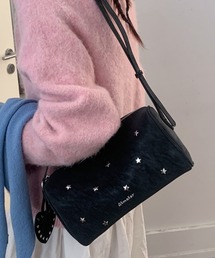 チャーム:付きブラック ショルダーバッグ ノベルティ CHANEL ノベルティ ショルダーバッグ【チャーム&タッセル付き